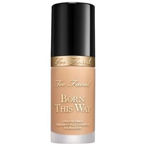 🆕 TOO FACED Born This Way Undetectable Med Coverage Foundation LIGHT BEIGE NIB